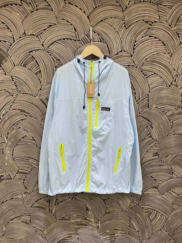 patagonia Patagonia Sea Salt Blue High-Quality Sun Protection Clothing Embroi