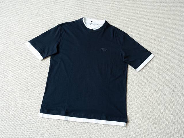 Original Manufacturing Single Product Prada Prada Fake Two-Piece Triangle Logo L