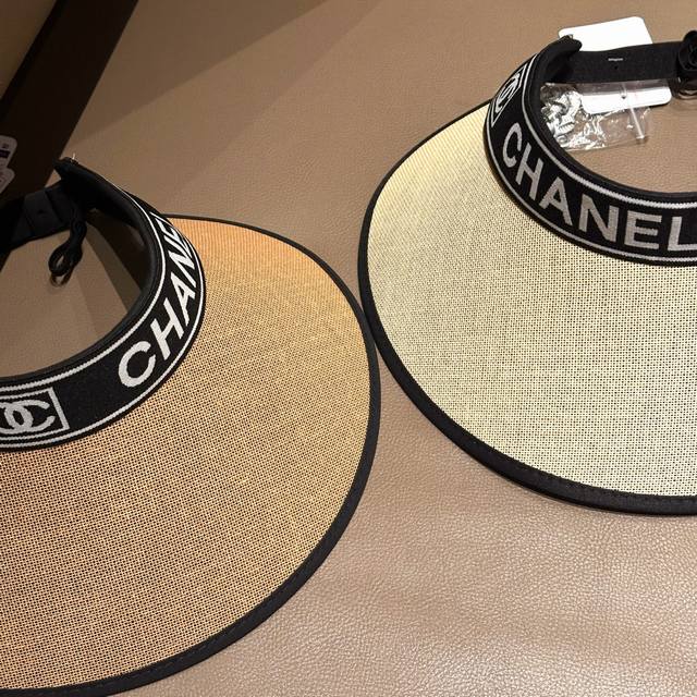 This Chanel Wide-Brim Sun Hat With Hollow Top Is Really Amazing. The Wide-Brim D