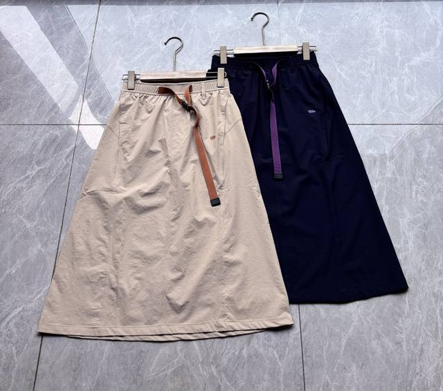 Original Label-Free Banana Cool Water-Repellent Skirt For Women Wr969 Spring And