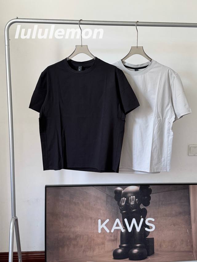 Recommended Lululemon Easyset Men's Quick-Drying Sports T-Shirt With A Cotton Fe