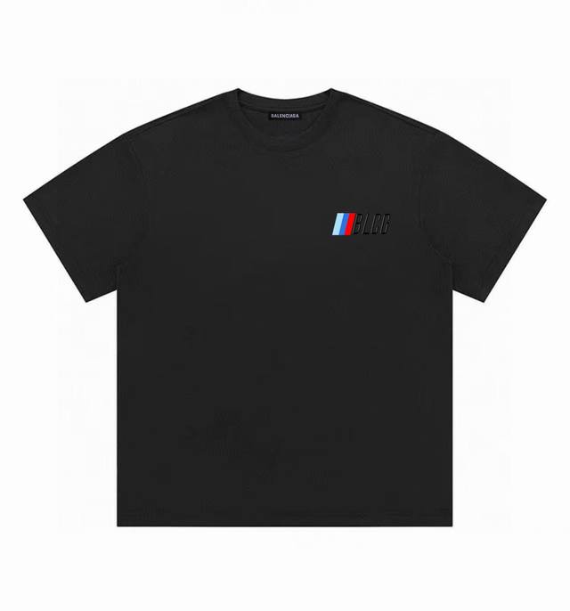 balenciaga X Bmw New Round Neck Short Sleeve Half Sleeve T-Shirt The Fabric I
