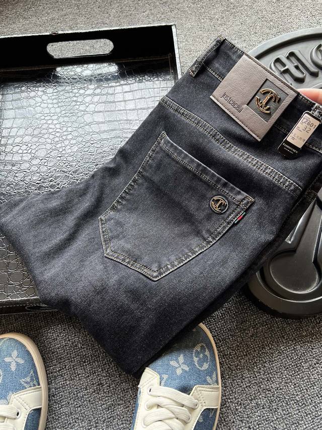 Top-Grade Combed Denim Popular Hit Roberto Cavalli Roberto Cavalli Counter Combe