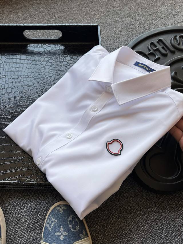 Top-Grade Luxury White Shirt Popular Hit Moncler New Product From Moncler Counte