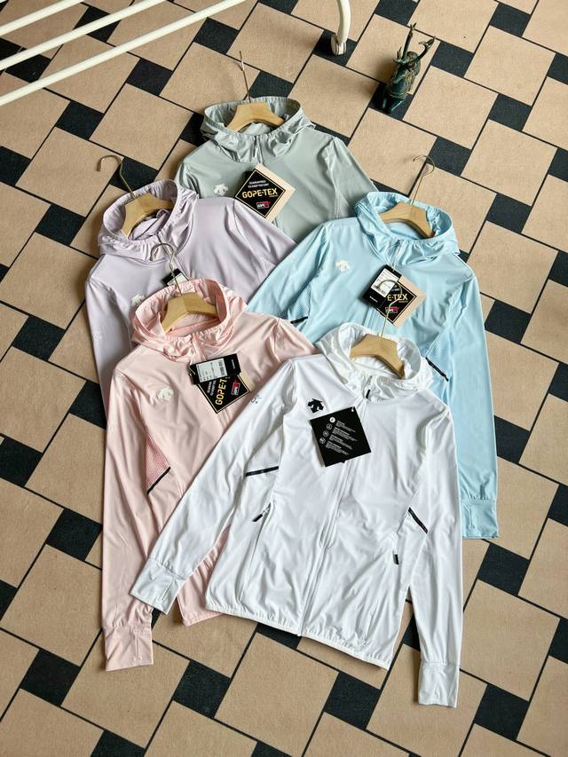 For Real Photos High Quality Descente Women's Five-Color High-Quality Ice Silk S