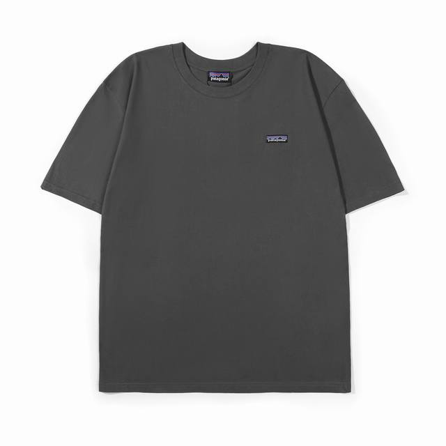 patagonia Patagonia Classic Logo Cotton Short-Sleeved T-Shirt Customized Main