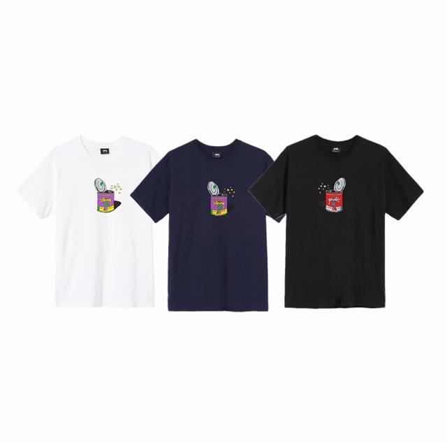 New Model Number S048 Stussy Creative Cartoon Can 80G Logo Printing Men And Wome