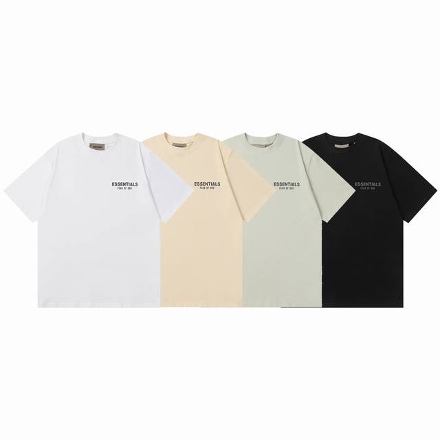f022# Ss New Fog Reflective Small Logo Fear Of God Short-Sleeved T-Shirt High