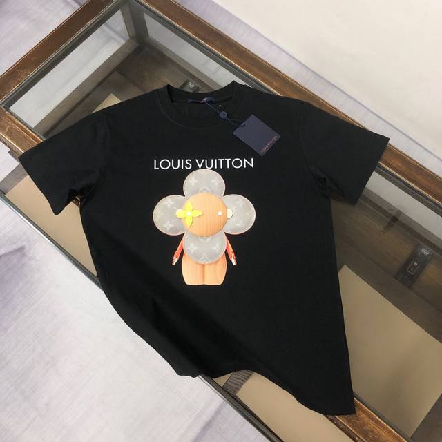 louis Vuitton Lv Louis Vuitton 24 Spring And Summer Latest Couple Short-Sleev