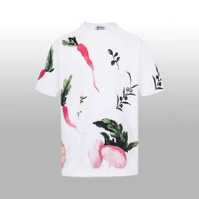 High Version Loew* New Spring And Summer Short-Sleeved T-Shirt European Digital