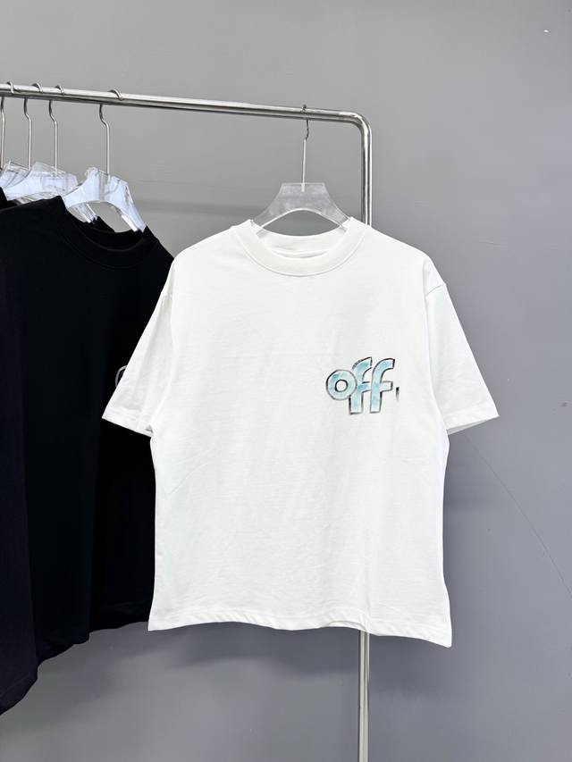 Style No. 51-High-End Quality 25 Summer Latest Ow Hand-Painted Graffiti Short Sl