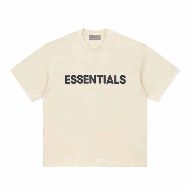Apricot Top Version Fear Of God Fog Essentials Double-Line Black Label Silicone