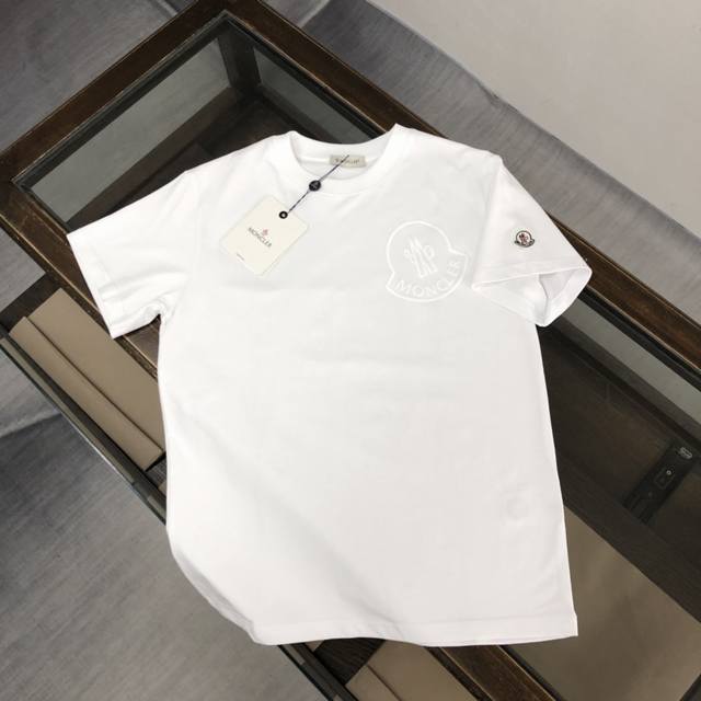 Moncler New Men's Round Neck Short-Sleeved Couple T-Shirt Spring And Summer New
