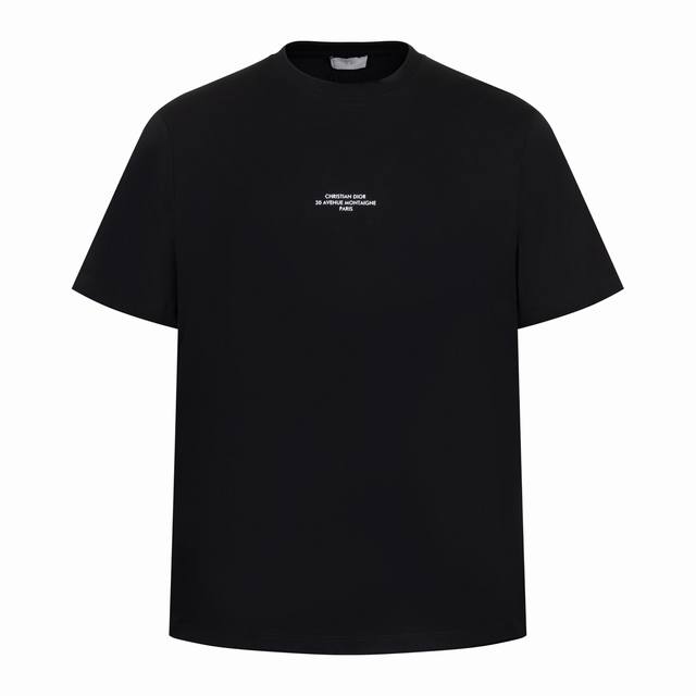 Exclusive Supply Cd Small Letter Print Short Sleeve Black Original 4439 Purchase