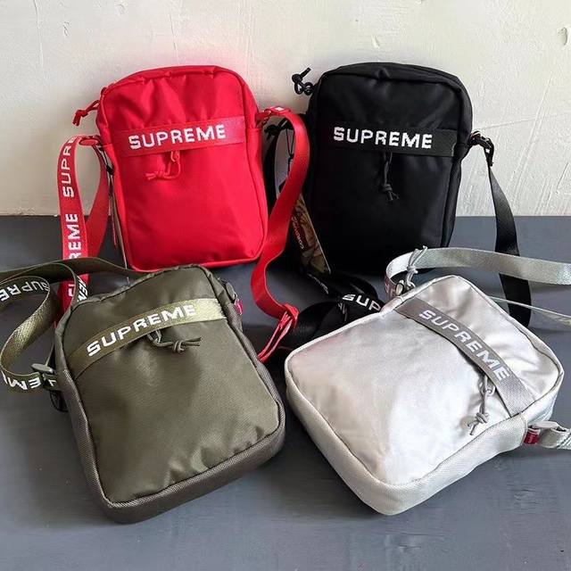 New Arrival Model Number 2306 Product Name Supreme Crossbody Bag Color Black Whi