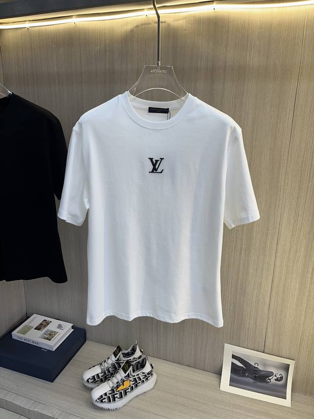 lv Louis Vuitton 2025Ss Latest Spring And Summer Short-Sleeved T-Shirt Is Out