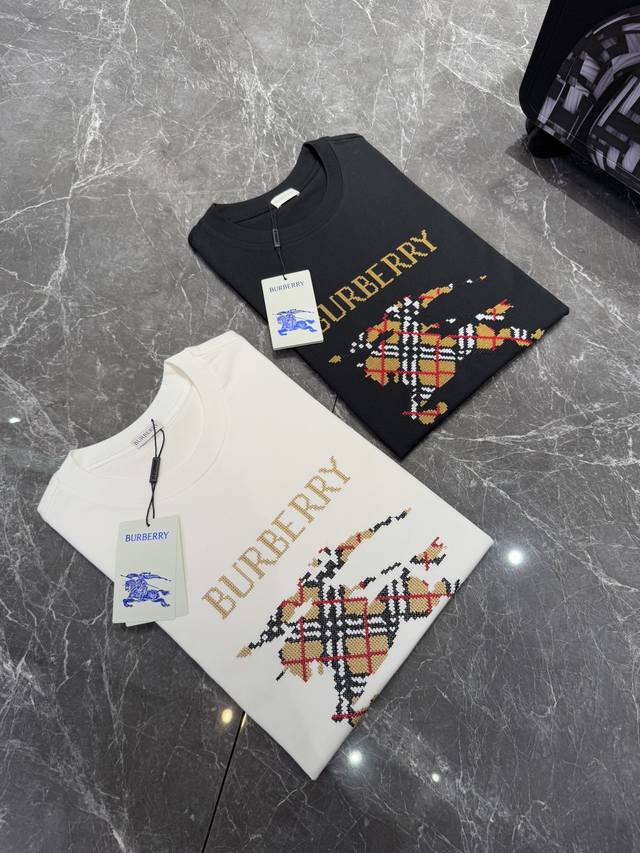 bbr 25Ss Spring And Summer New T-Shirt Classic 10,000-Needle Embroidery Warho