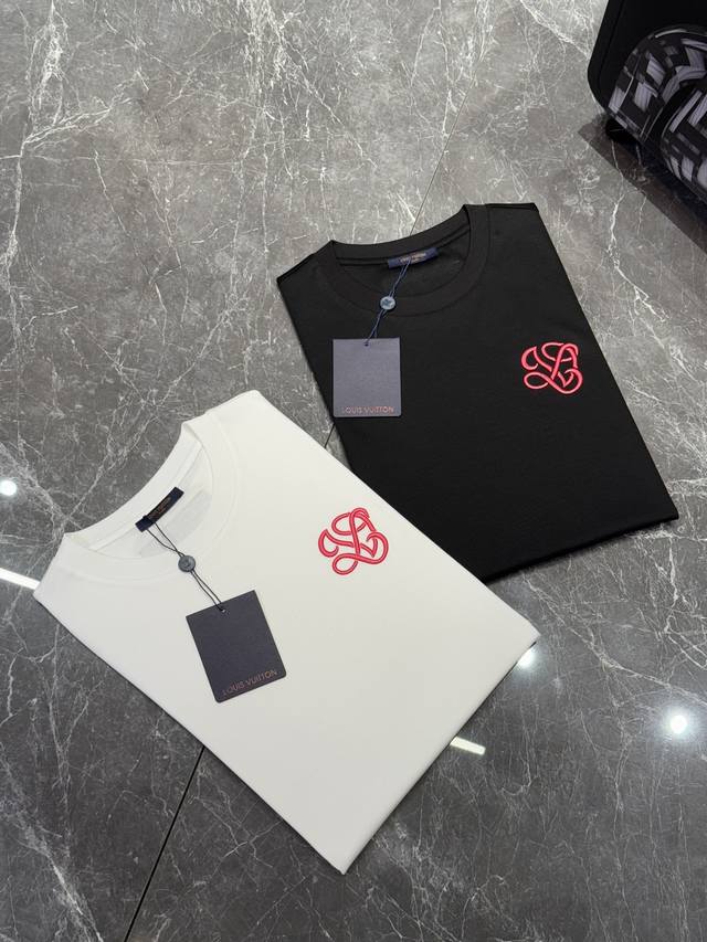 Donkey Brand 25Ss Summer Classic Mercerized Cotton T-Shirt. Contrast Color Graph