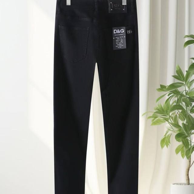 oc-781 Dg Dolce & Gabbana Printed Logo New Spring And Summer Thin Jeans Count
