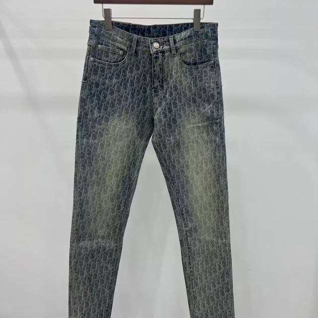oc-717 Dior's Latest Jeans Top-Quality Materials From Lvjia, Ultra-Soft High