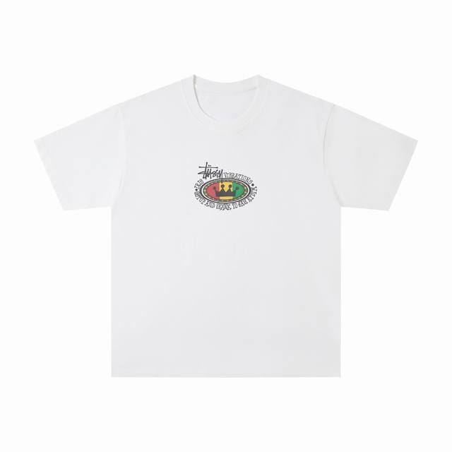 Style Number: Wkd24 Stussy 25Ss Summer Crown Graffiti New Basic Loose Short-Slee