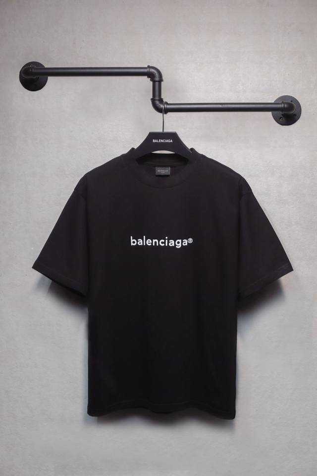 aeniaa 24Ss Small Letter R Logo Printed Short-Sleeved T-Shirt Weight 240 Proc
