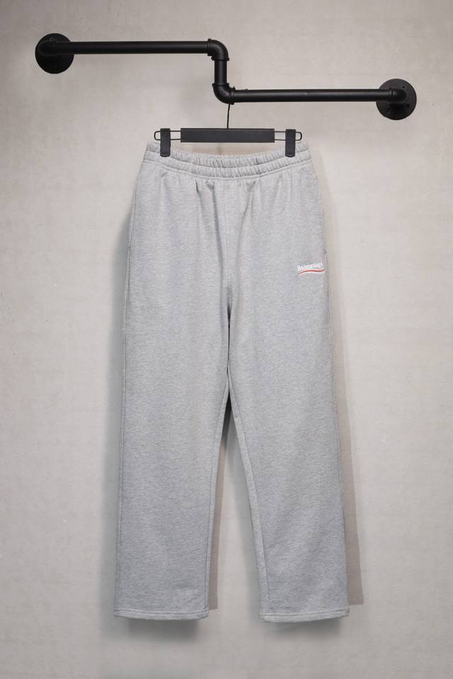 aeniaa Coke Wave Embroidery Trousers Sweatpants Weight 460 Fabric Technology