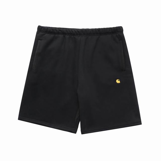 carhartt Wip Carhartt Gold Label Embroidered Logo Brushed Shorts Drawstring E