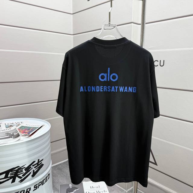 alo*2025 Spring And Summer Classic Simple Letters Three-Dimensional Silicone