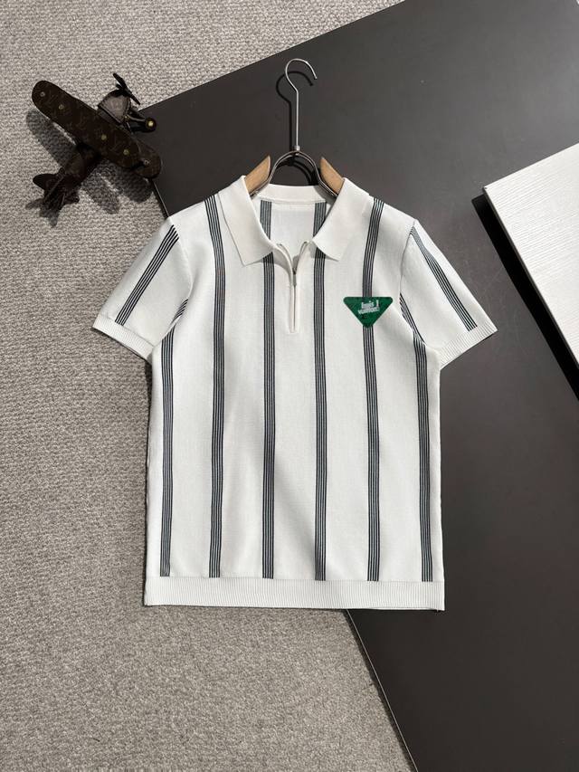 Next-Day Delivery High-Quality Lv 2025 Spring And Summer New Men's Lapel Short-S