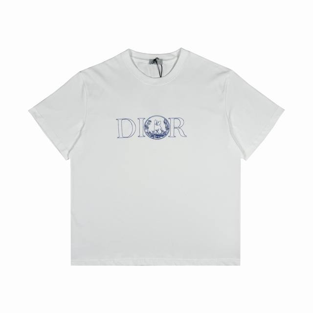 cd For My Real Friends Co-Branded Short-Sleeve Embroidered Kitten Size Xs-L