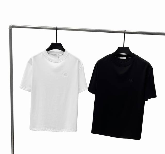 Style F Ck90 Calvin Kleinck Men And Women Couple Casual Round Neck Short Sleeve