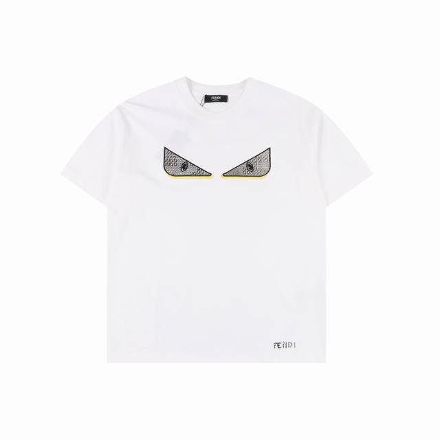 fendi Fendi 25Ss Old Flower Patchwork Devil Hot Diamond Small Eyes Embroidere