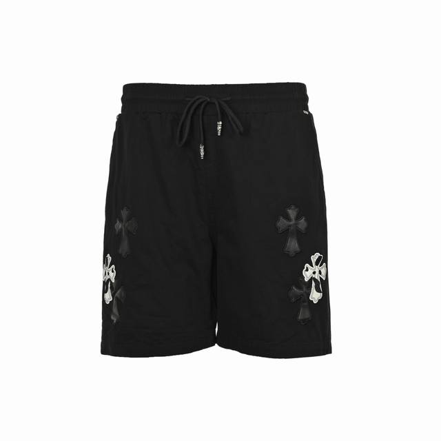 chrome Hearts Chrome Hearts Cross Patch Logo Shorts Original Hong Kong Nation