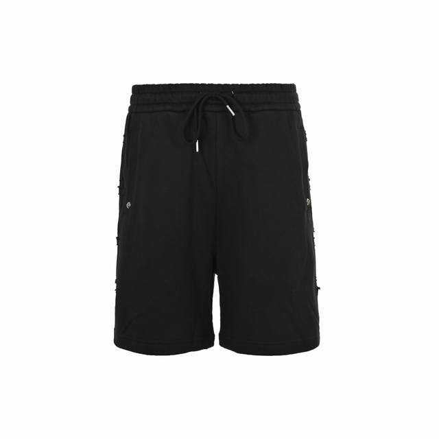 chrome Hearts Chrome Hearts Cross Patchwork Shorts With Sanskrit Label The Fa