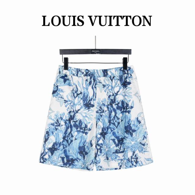 louisvuitton Louis Vuitton Coral Seaweed Shorts Made From Silk, This Fresh Sh