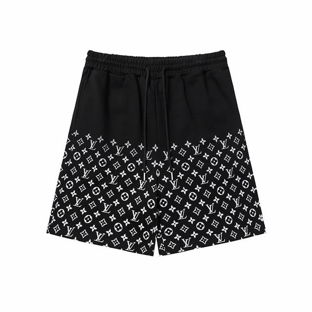 New Arrival High Version Louis Vuitton 360G Pure Cotton Wool Coil Logo Shorts Or