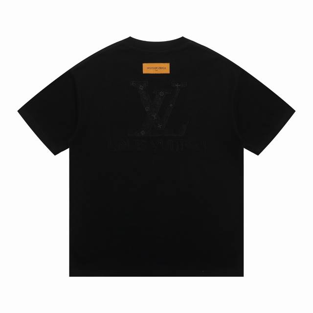 New Arrival Louis Vuitton Short-Sleeved T-Shirt With Embroidered Logo Highest Ve