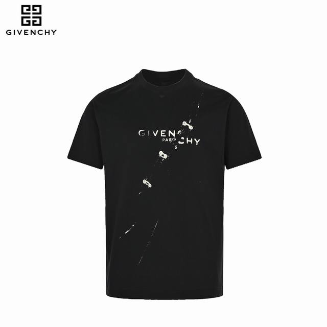 givenchy Givenchy Visual Trap Classic Print Short-Sleeved T-Shirt - High Qual