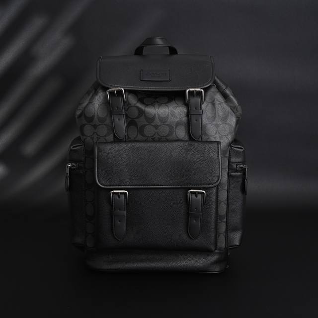 coach Ch Sprint Backpack Classic Magnetic Buckle Backpack #Original High Vers