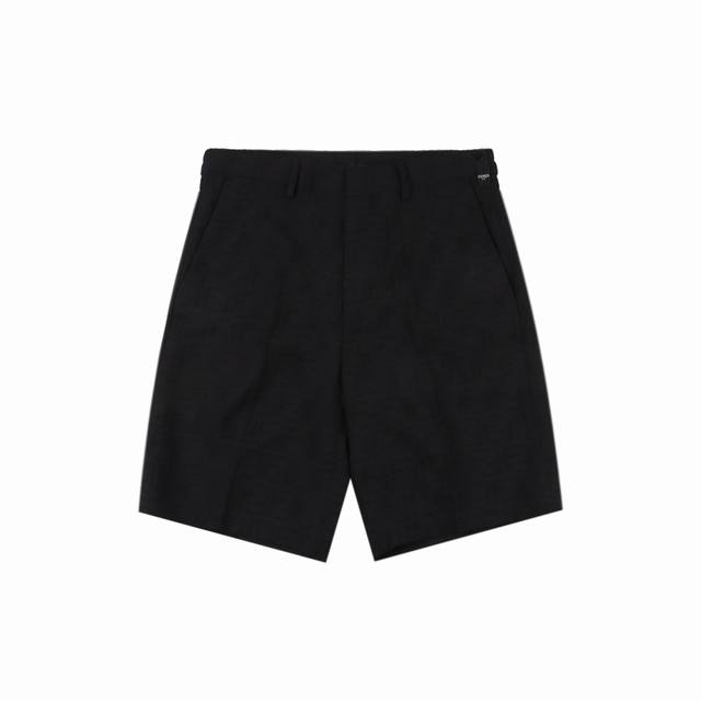 fendi Fendi Fd Dark Pattern Full Print Full Width Ff Suit Shorts Customized I