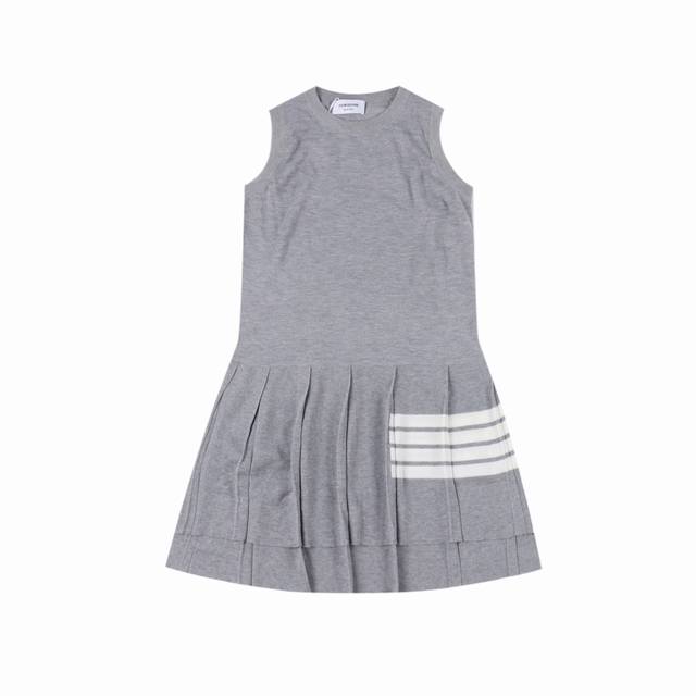 thom Browne Tb Zhao Lusi Same Style Sleeveless Dress Original Custom Fabric A