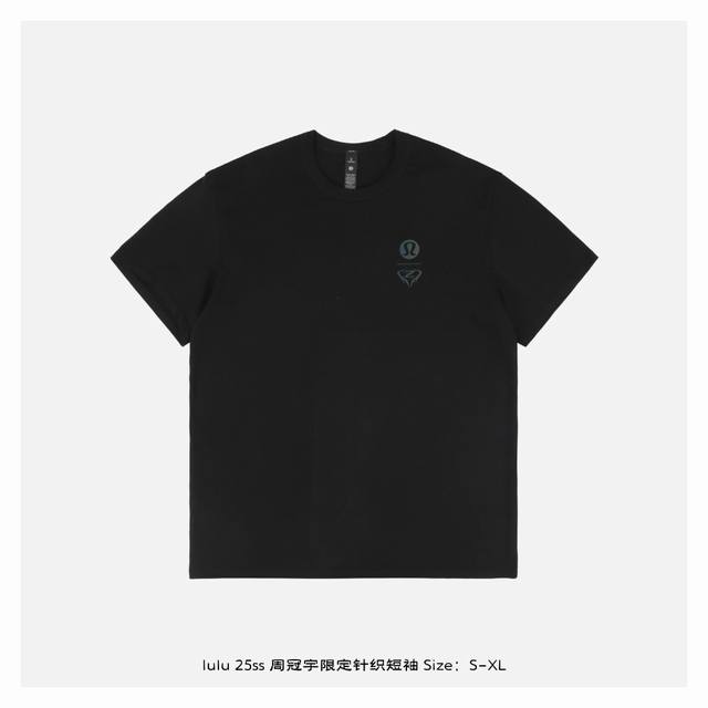 lululemon Lulu 25Ss Zhou Guanyu Limited Knitted Short Sleeves Using 120-Count