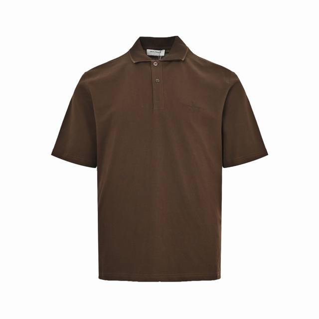 ferragamo 24Ss Polo Shirt With Small Logo Embroidered On The Chest Custom-Mad