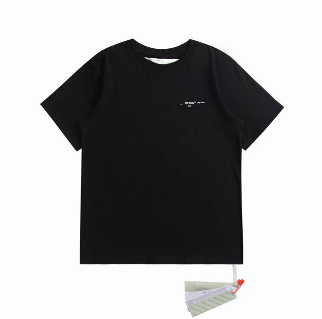 High Version Off-White Co Virgil Abloh 19Ss Watercolor Monet Oil Painting Arrow