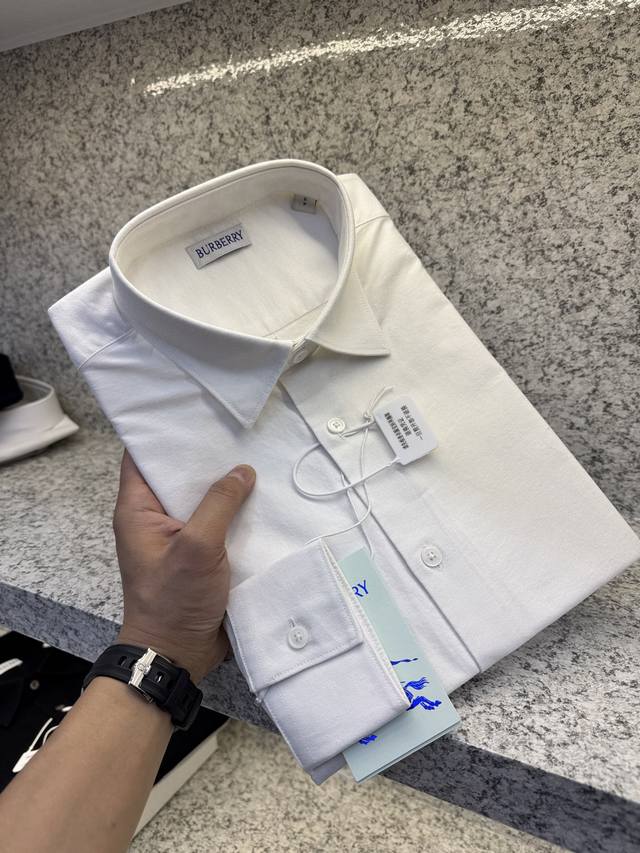 bbrburberry 25 Ss Oxford Fabric, A Shirt That Can Be Worn All Year Round. Hig