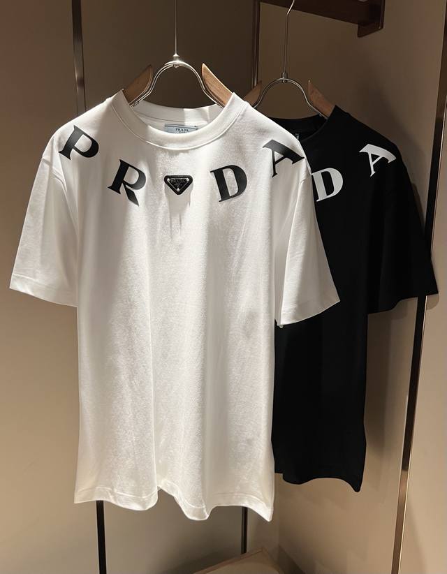 prad*A Prad*Da 2025 Spring And Summer New Style Short-Sleeved T-Shirt For Men