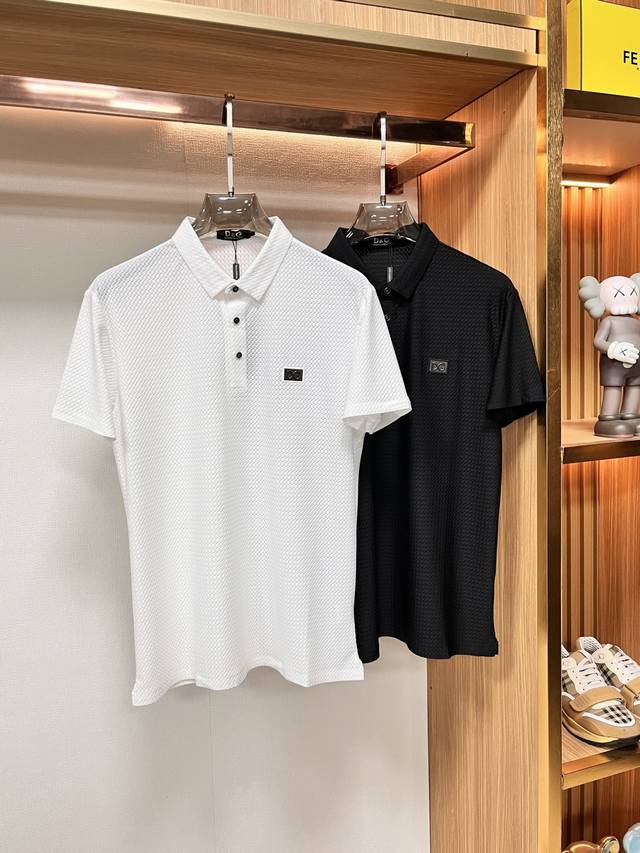 dg 2025 Spring And Summer Classic Polo Collar Design With Simple Single-Breas