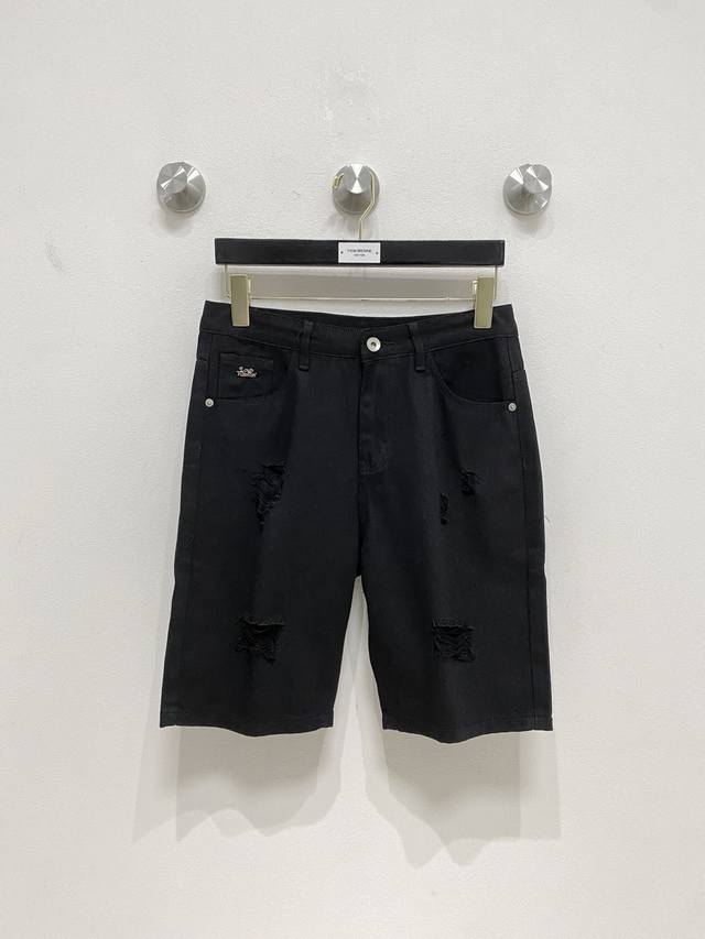 lv 2025 New Denim Shorts From European And American Brands. Classic And Styli