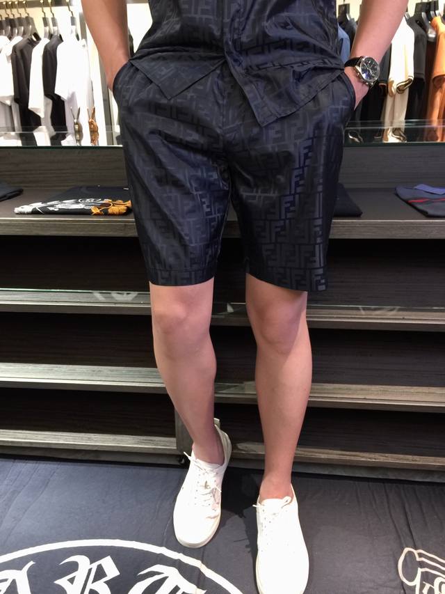 Shorts Details F's 2025 New Men's Summer Sports Casual Sun Protection Suits, A C
